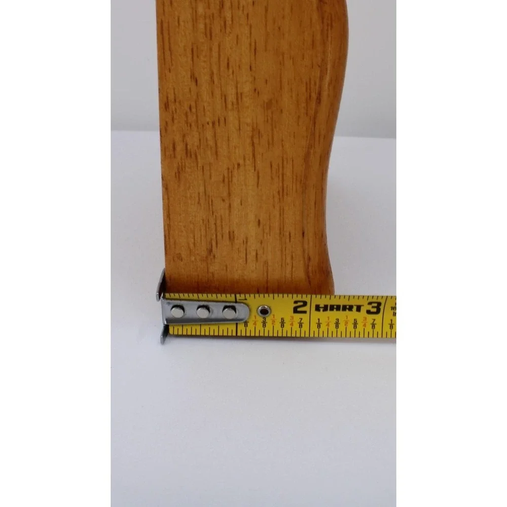 Kamenstein Wall Rack 3 Tier Wooden Mail Organizer Medium Brown Country Decor VTG